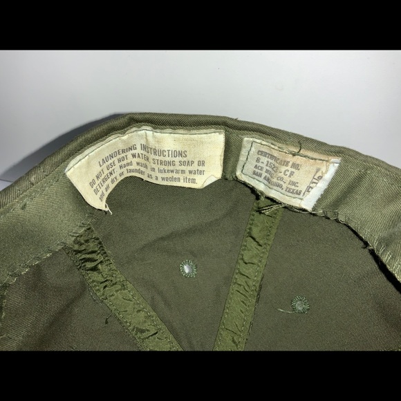 K-7048 Military Hat/Cap 
Certificate No. 8-1523-CF - Picture 13 of 15